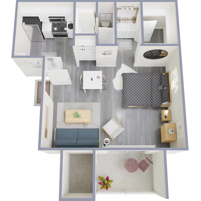 S1 - Renovated 2108 floor plan
